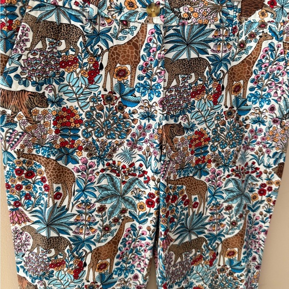 Talbots Relaxed Chino Ankle Length Tropical Safari Pants Women's Size 2 - Picture 6 of 7
